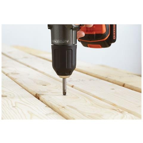 ASD18KB, Ioni di Litio, 18V, 300 min, Nero, Arancione - Foto 3